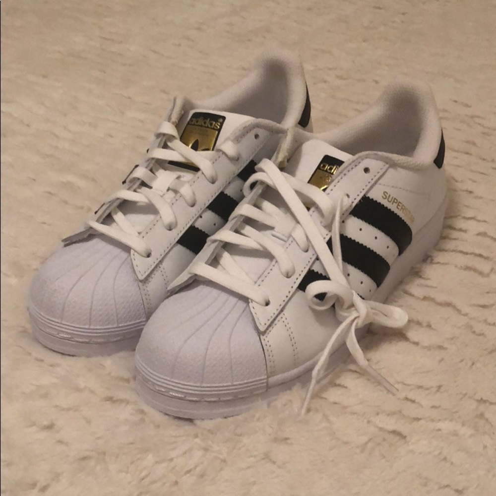 Adidas Superstars size 7.5 BRAND NEW